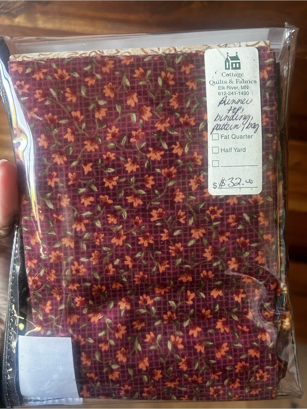 Autumn Leaves Quilt Pattern by Wooded Pines Designs - Green and Multicolor - Picture 3 of 4